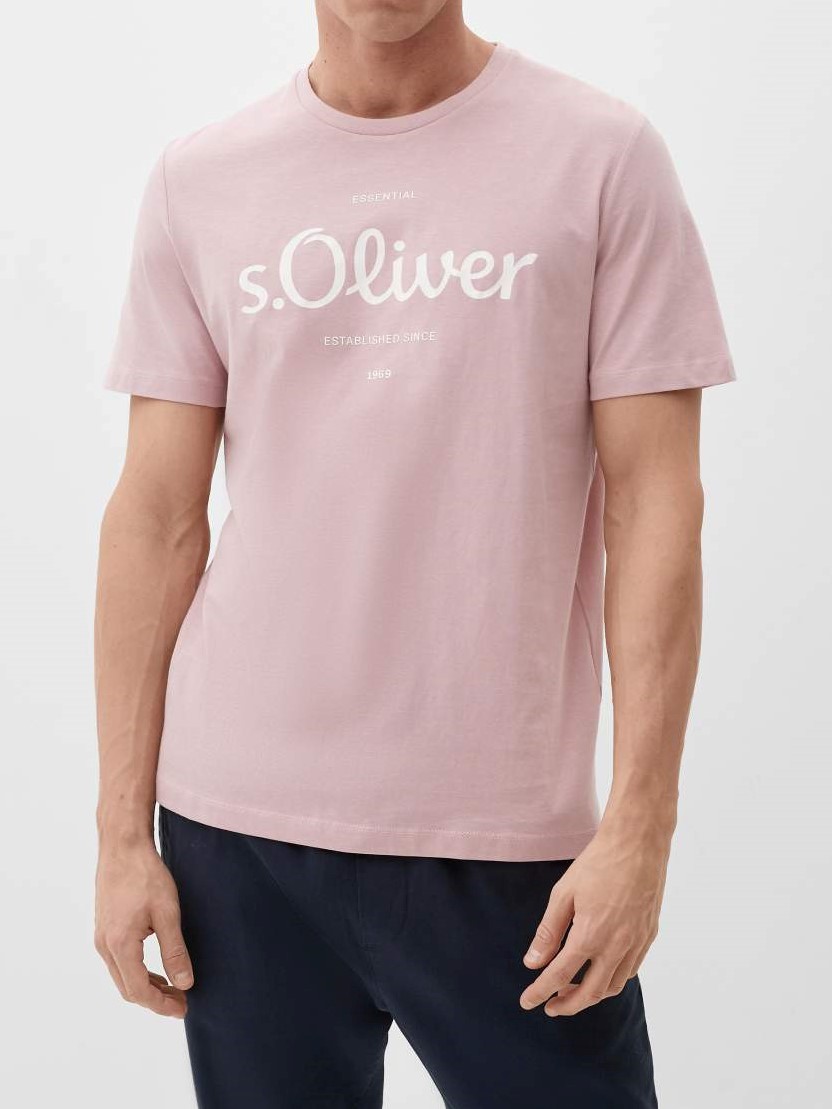 T-shirt for men by S.oliver 2057432 41D1 - Bianco e Nero | Clothing Store  Arta