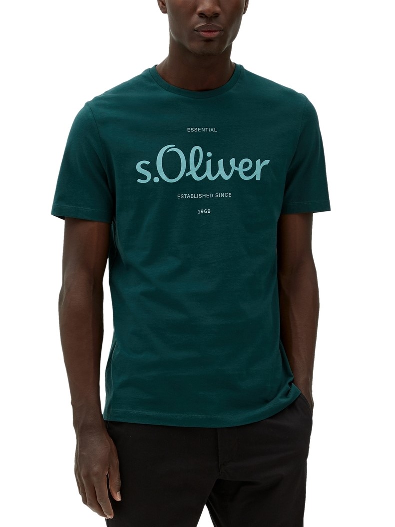 T-shirt Forest Bianco s.Oliver Green e | 79D2 Arta - Nero Store 2128330 Clothing