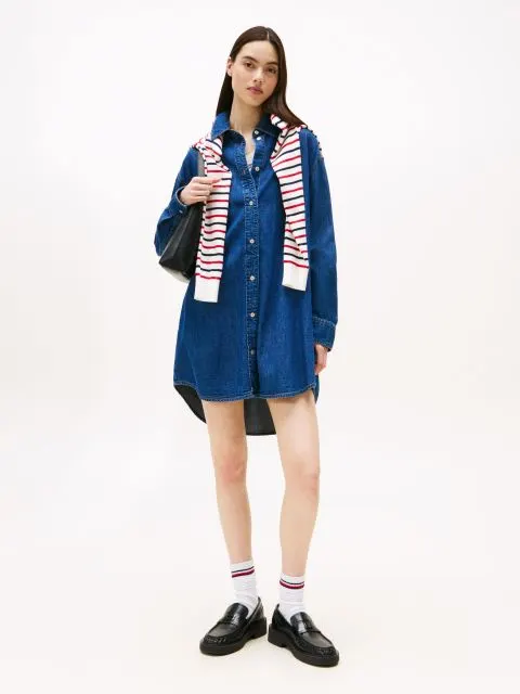 Φόρεμα τζίν relaxed Tommy jeans