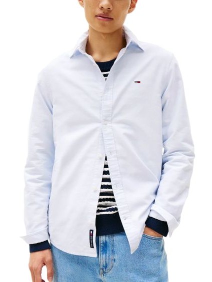 Πουκάμισο TJM REG OXFORD ciel Tommy jeans