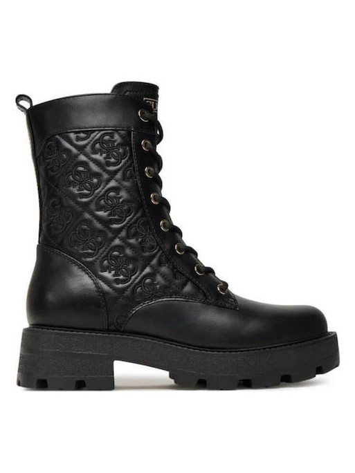 Μποτάκια γυναικεία Yancee Black Guess