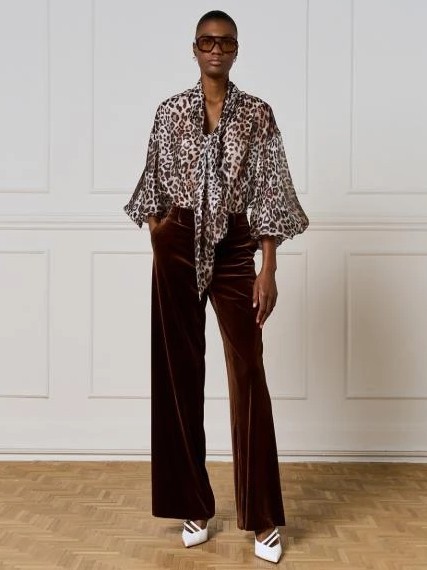 Μπλούζα με μακρύ μανίκι και animal print Access