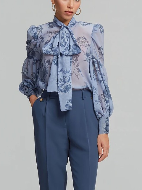 Μπλούζα με μακρύ μανίκι εμπριμέ Ciel Lynne