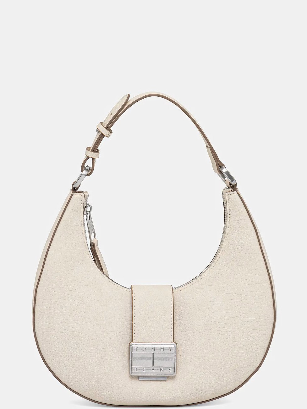 Τσάντα γυναικεία crush shoulder ecru Tommy jeans