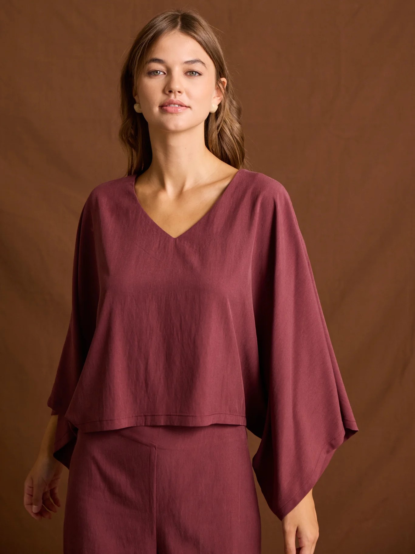 Μπλούζα με μακρύ μανίκι Alenia Wine Enzzo	