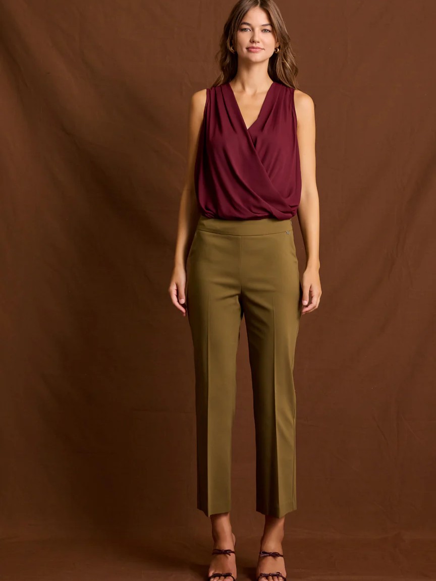 Pants slim fit Alena Olive Enzzo