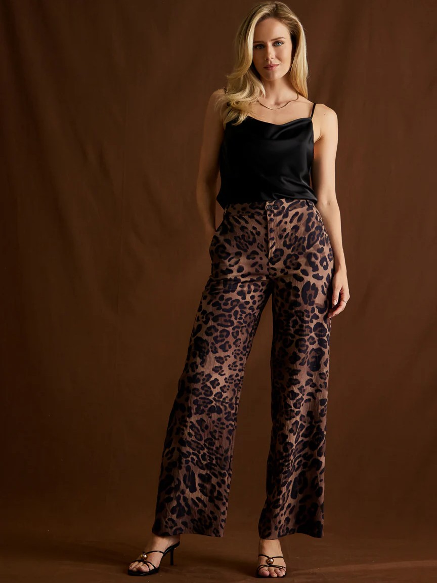 Παντελόνι ίσιο Siara Brown Enzzo