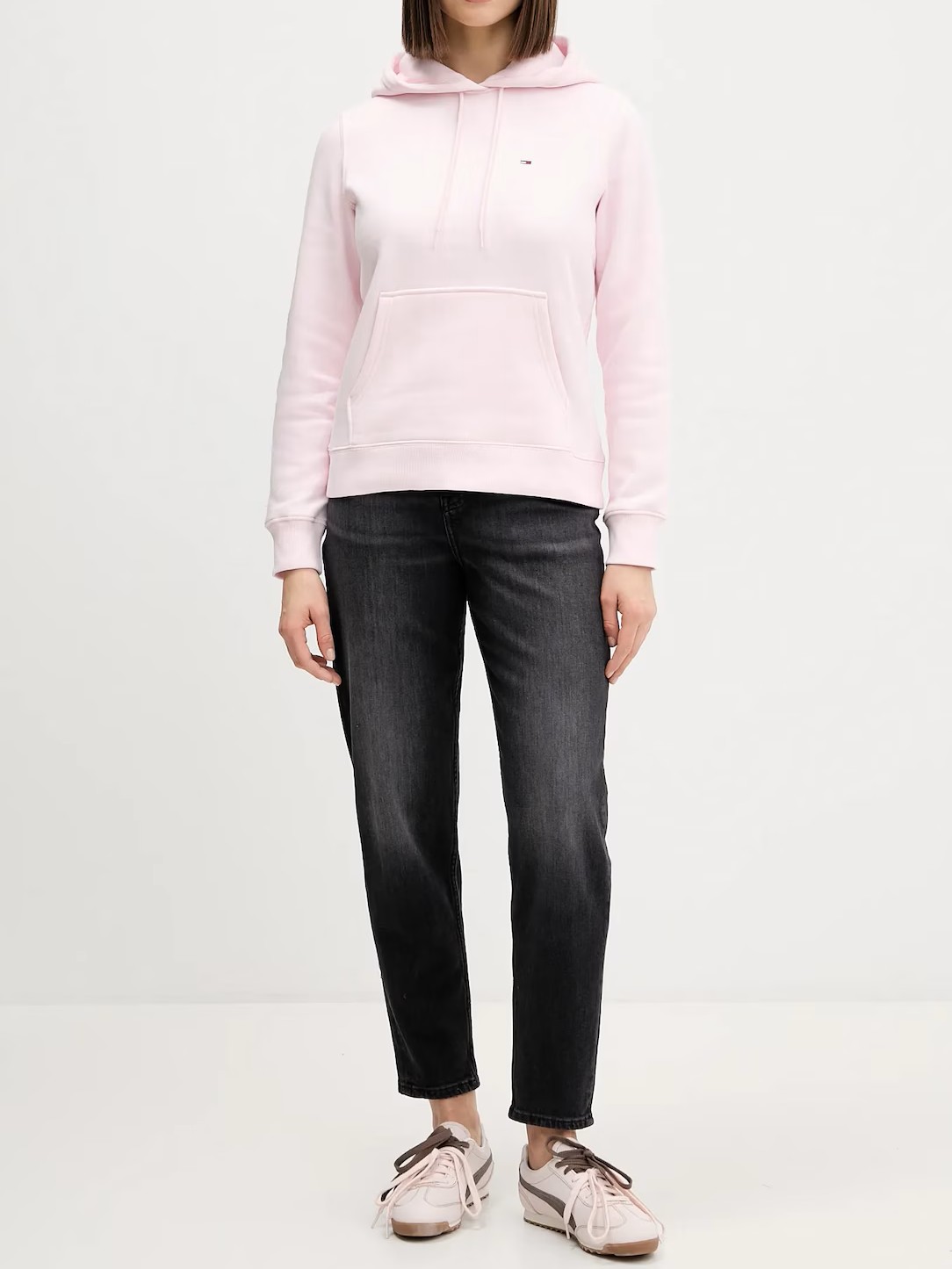 Παντελόνι τζίν Mom tpr BI5181 Black Tommy jeans	