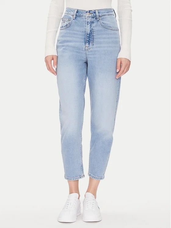 Παντελόνι τζίν Mom tpr BI0112 Blue Tommy jeans