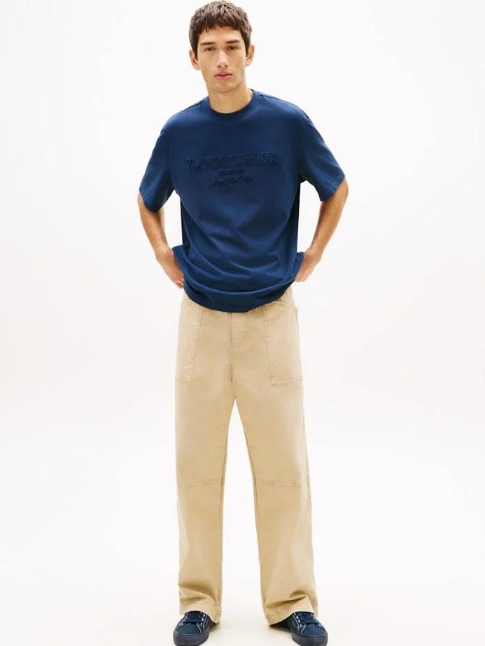 Μπλούζα με κοντό μανίκι TJM 90s classics ss Blue Tommy jeans