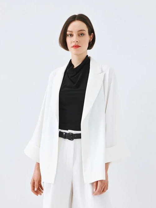 Jacket oversised without pockets White Access