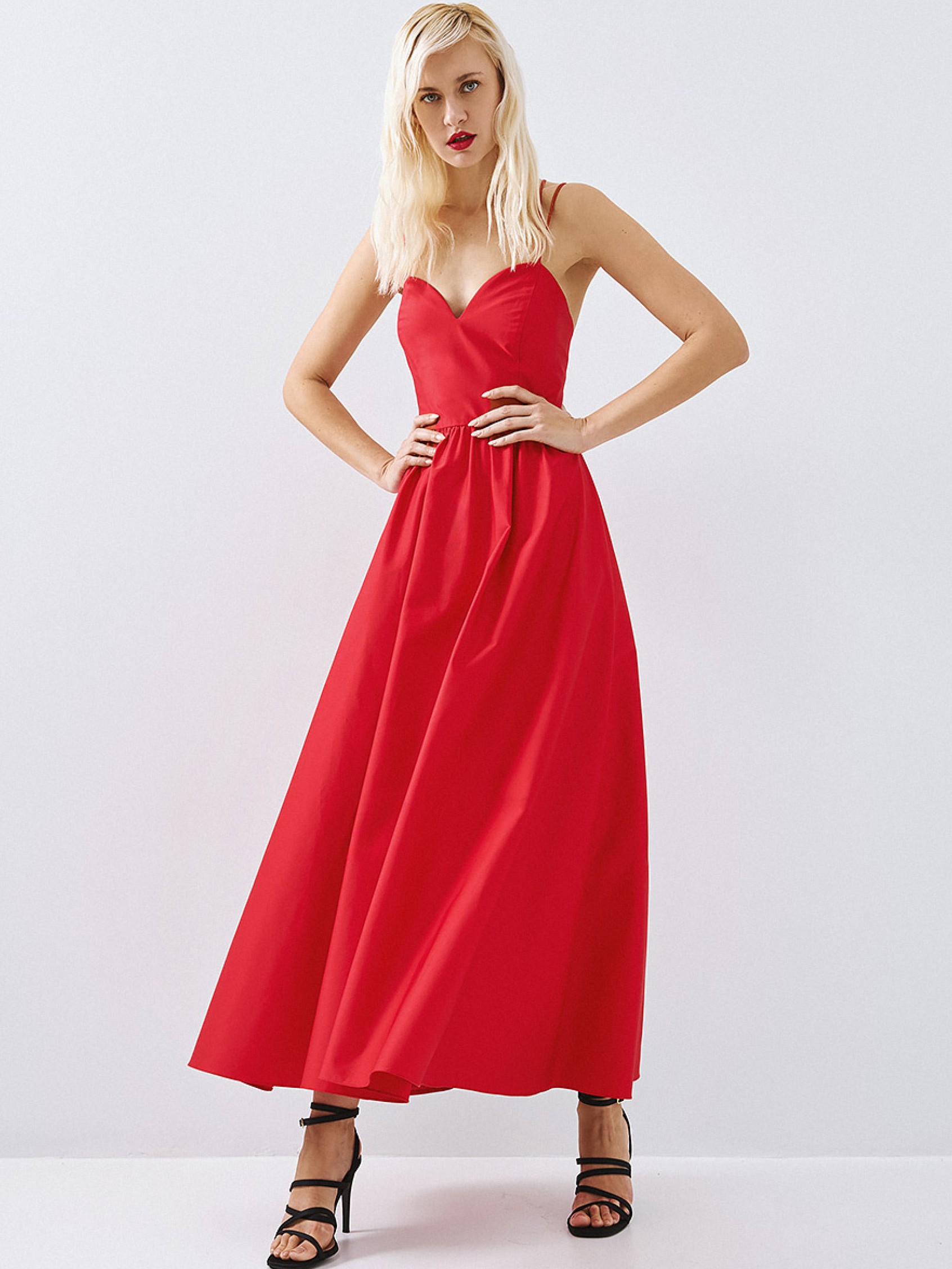 Φόρεμα μίντι κλός Red Access