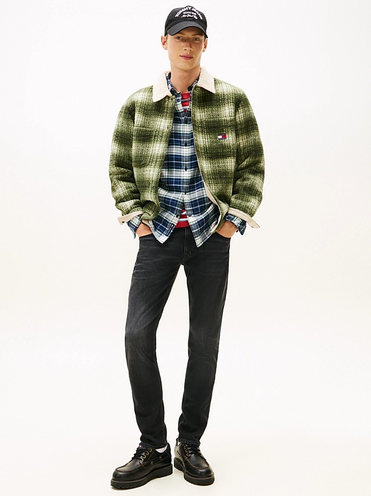 Jean Scanton slim BI5181 Black Tommy jeans