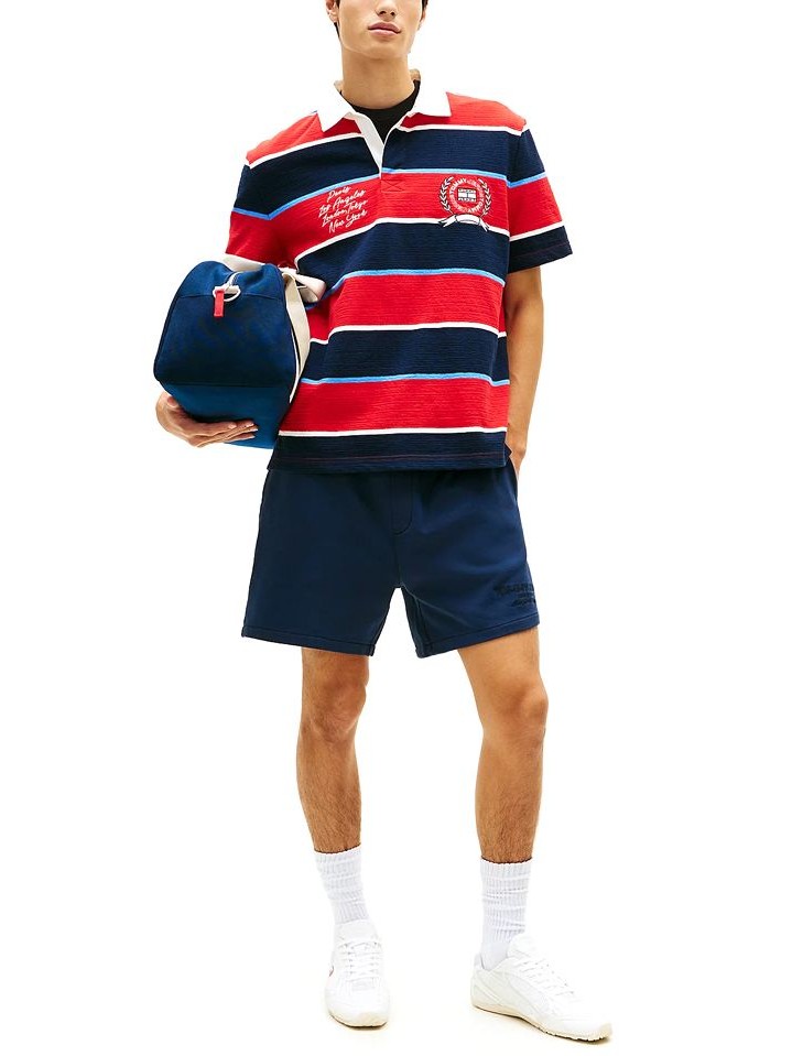 Βερμούδα φούτερ TJM New Classics Beach Blue Tommy jeans