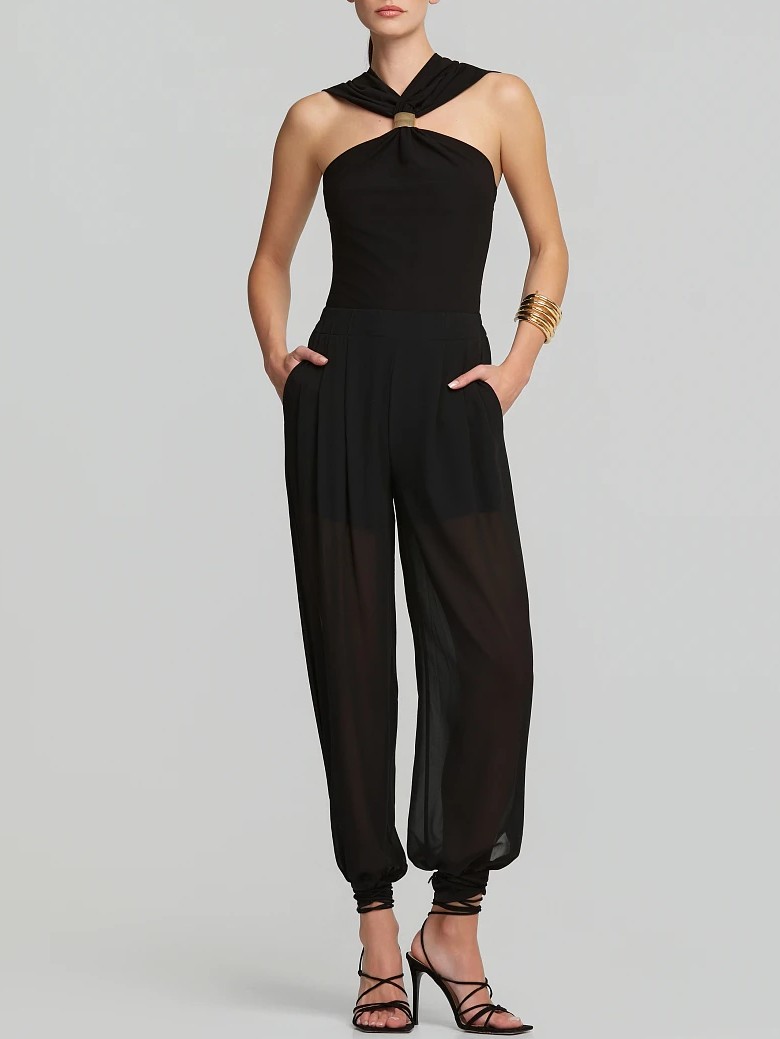 Μπλούζα ανοιχτή με μεταλλική λεπτομέρεια Black Lynne