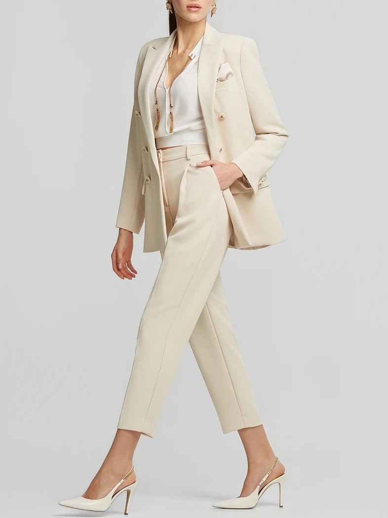 Σακάκι σταυρωτό με ποσέτ Stone Lynne