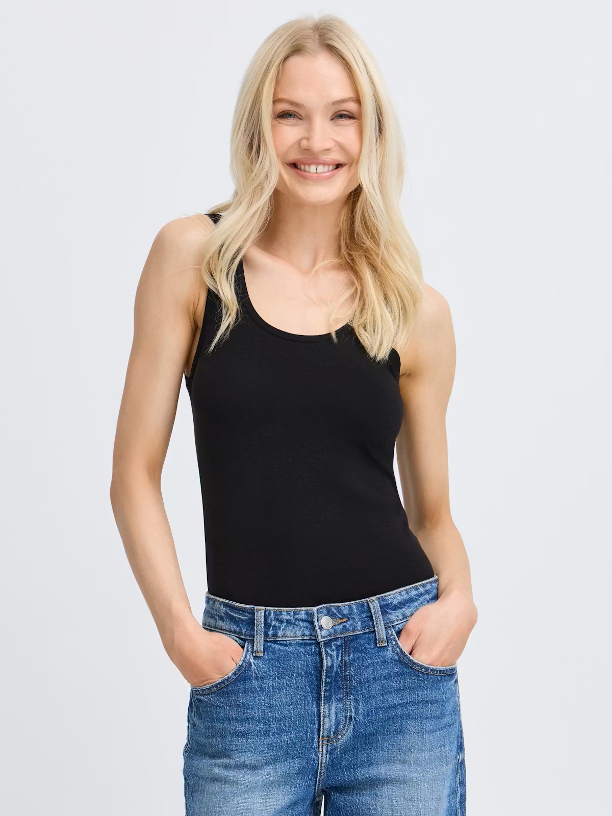 Μπλούζα αμάνικη Pamila top Black B.Young