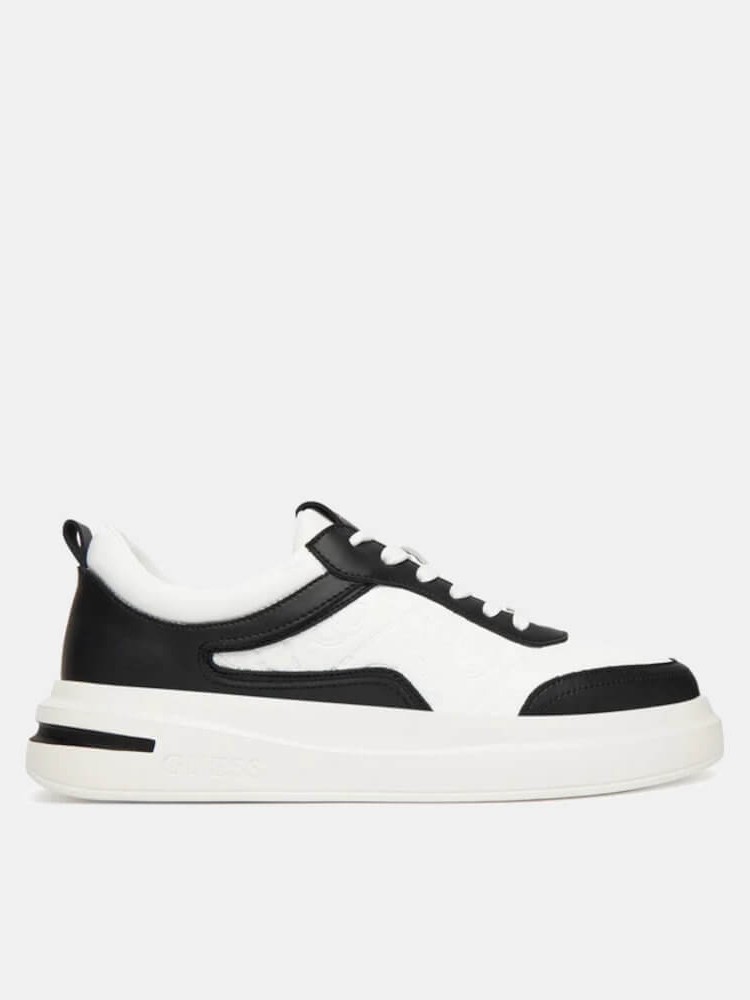 Sneakers ανδρικό Elbanο White-Black Guess