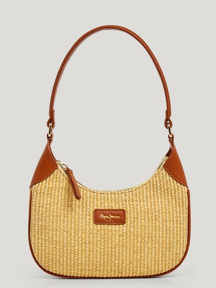 Τσάντα σε σχήμα ημισελήνου Trish Brown Pepe jeans