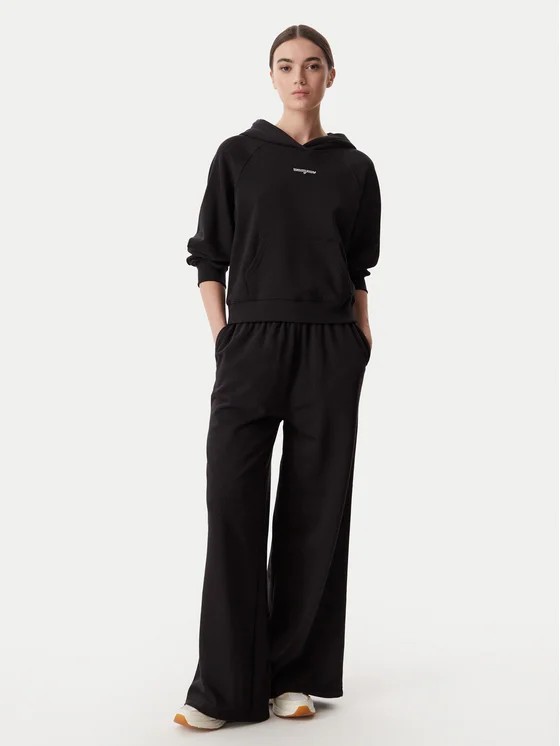 Παντελόνι φόρμας TJW WIDE LEG Black Tommy jeans