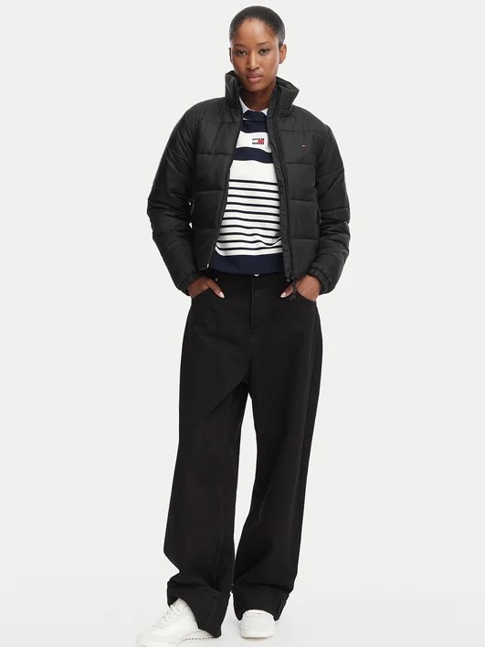 Μπουφάν TJW reg padded Black Tommy jeans