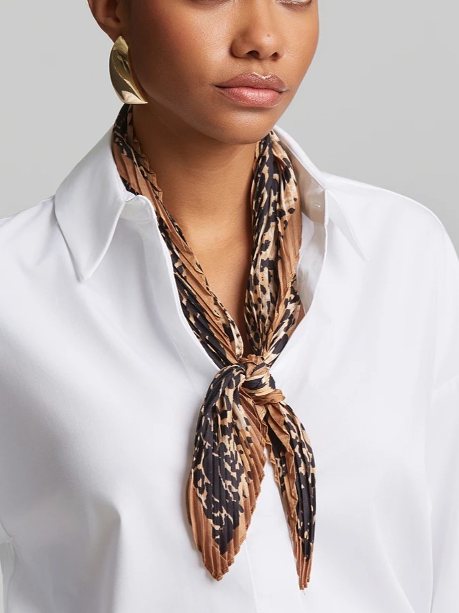 Μαντήλι animal print Brown Lynne