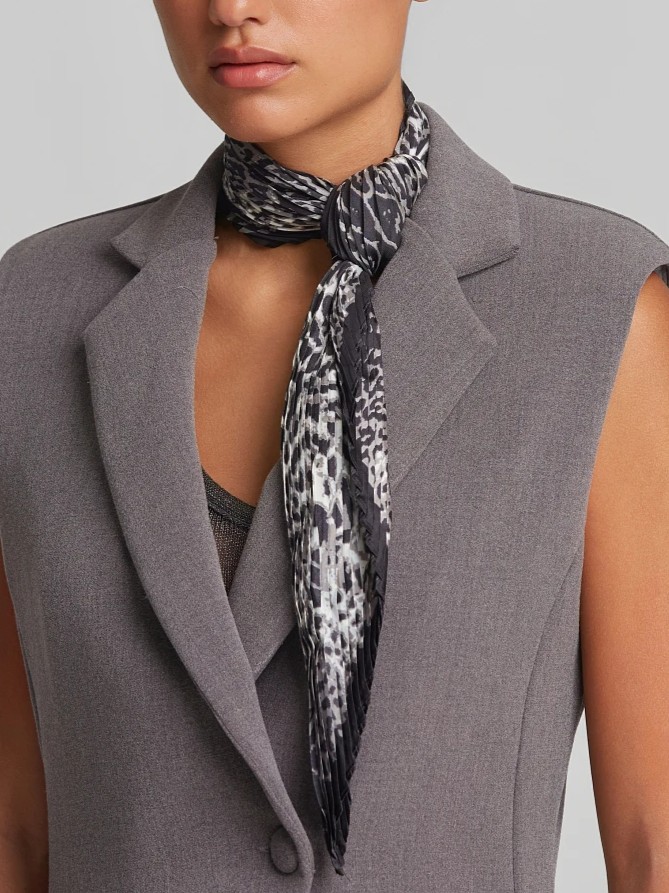 Μαντήλι animal print Grey Lynne