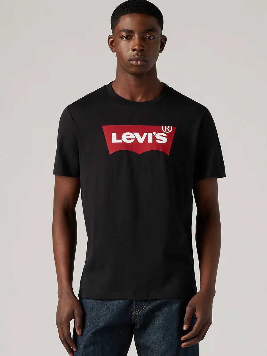 Μπλούζα με κοντό μανίκι Logo Classic Standard Black Levi's®