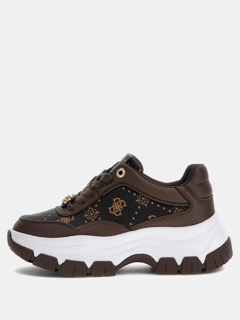 Sneakers running Berrett2 με 4G και λογότυπο Brown Guess