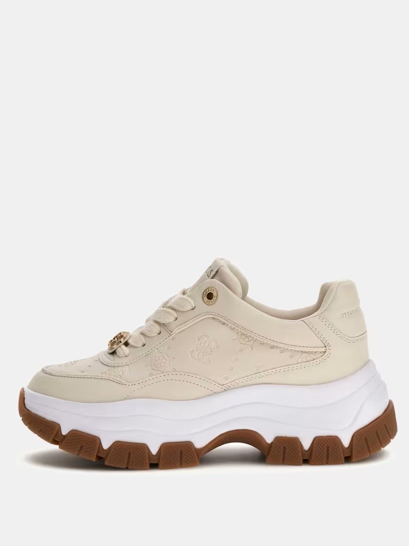 Sneakers γυναικεία Berrett2 Cream Guess