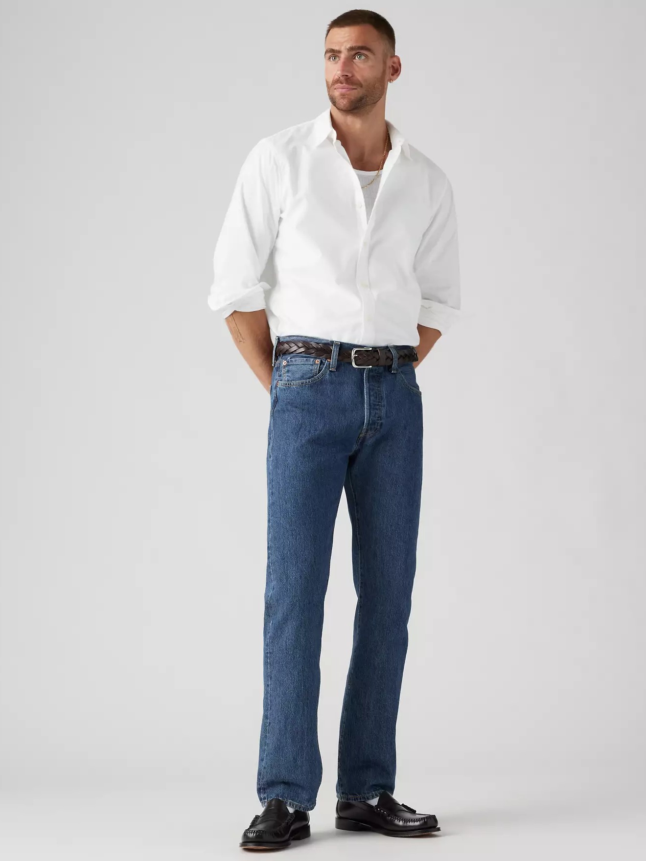 Τζίν παντελόνι 501® Original fit med Blue Levi's