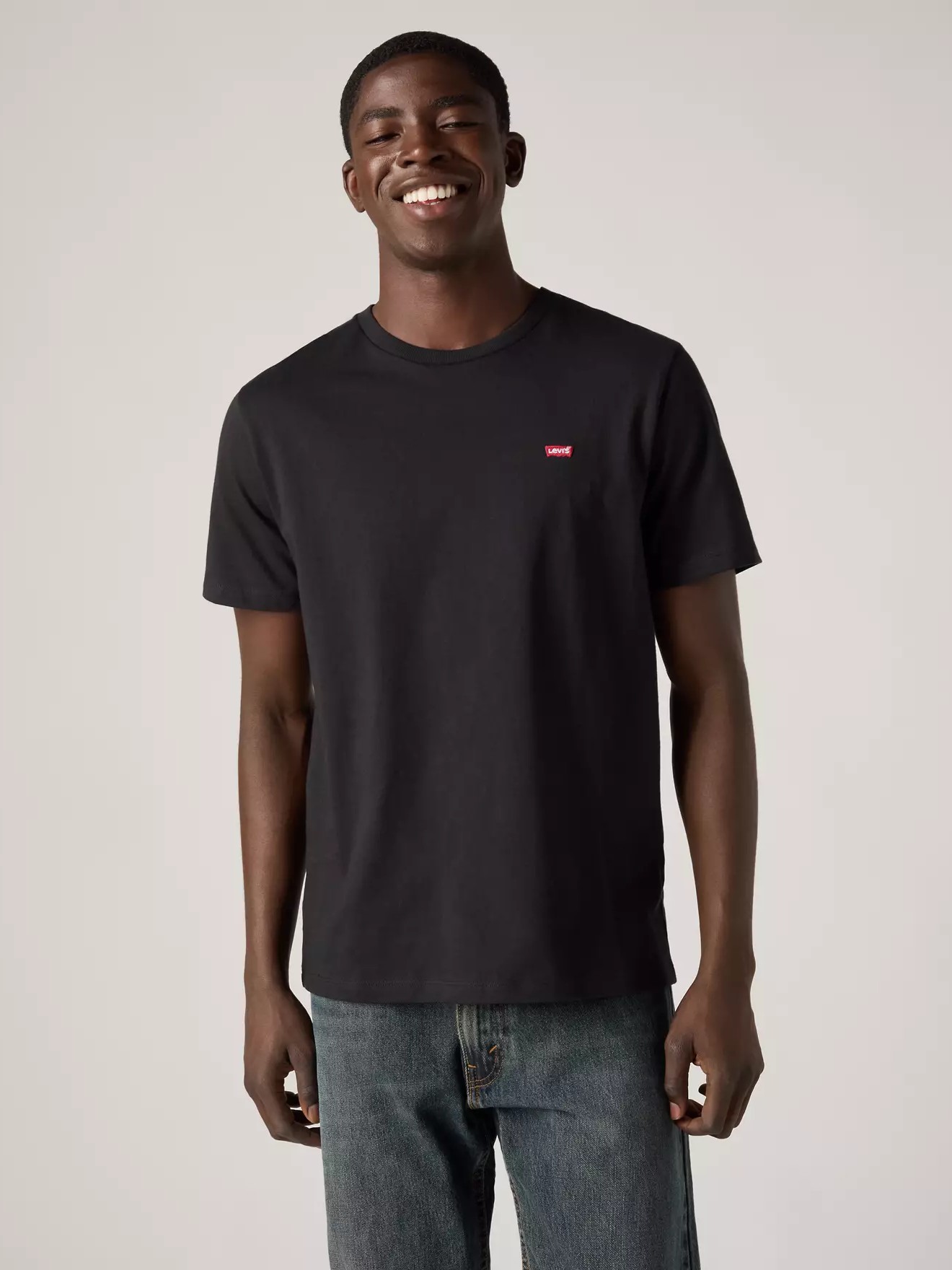 Μπλούζα με κοντό μανίκι Original Housemark Tee Black Levi's