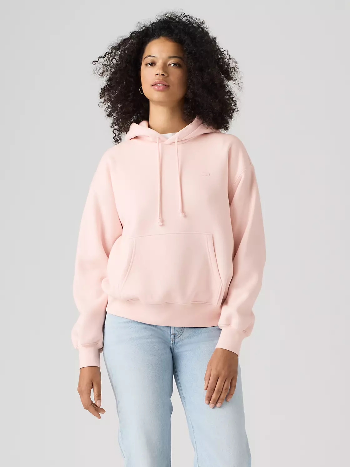 Φούτερ με Κουκούλα everyday Pink Levi's