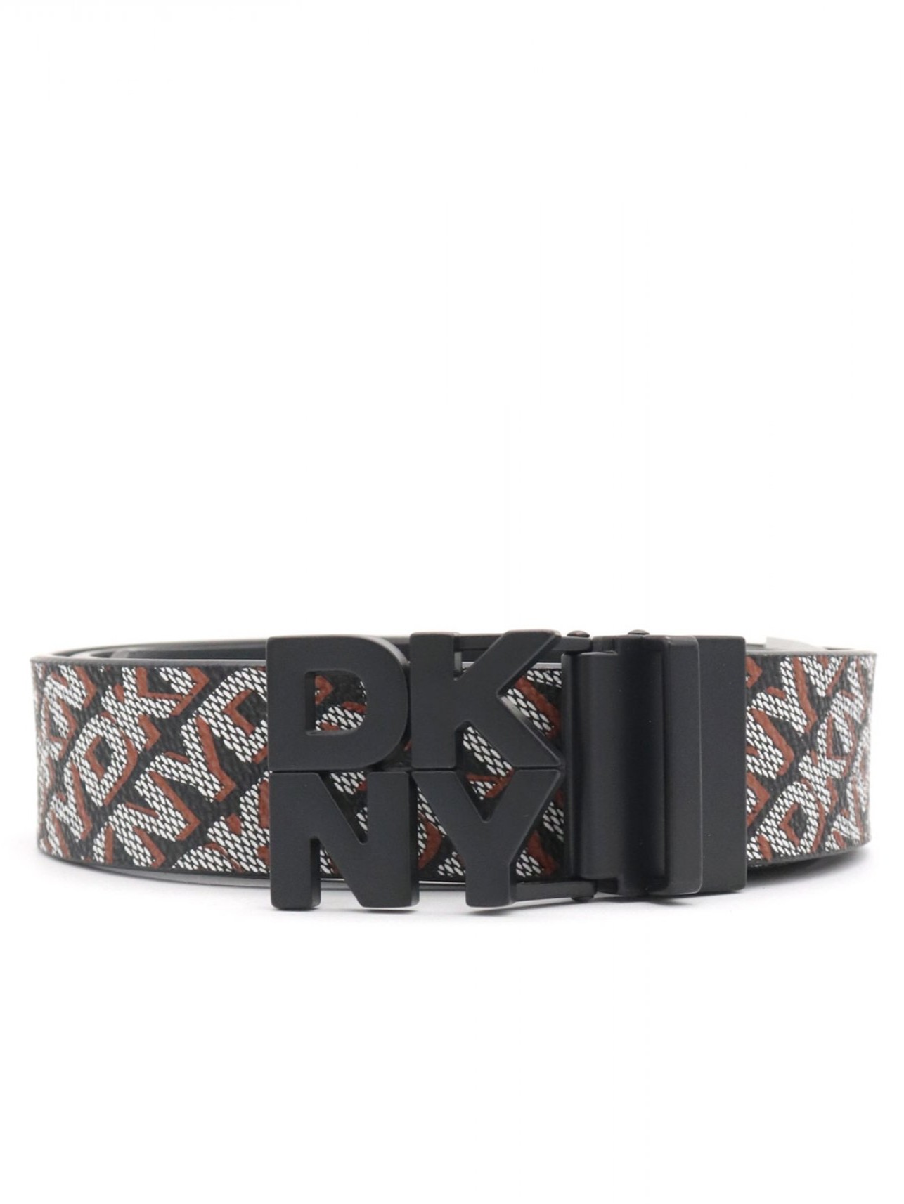 Ζώνη γυναικεία all over logo Black DKNY
