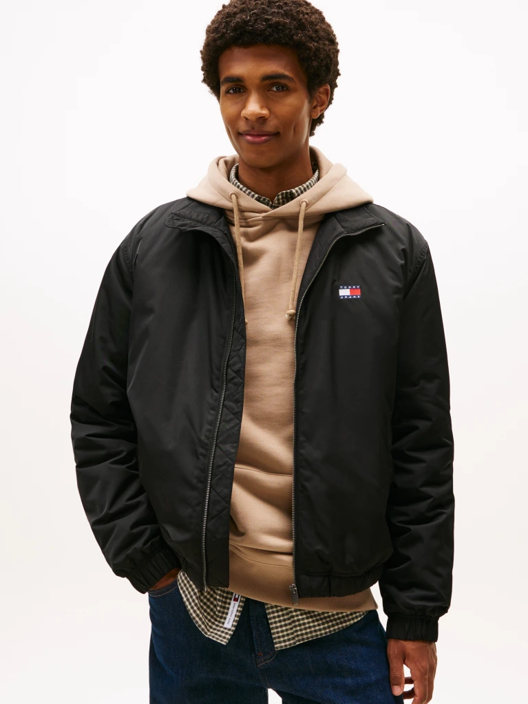 Μπουφάν TJM Essential padded jacket Black Tommy jeans