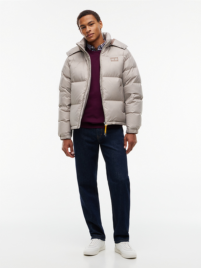 Μπουφάν TJM Alaska down puffer Beige Tommy jeans
