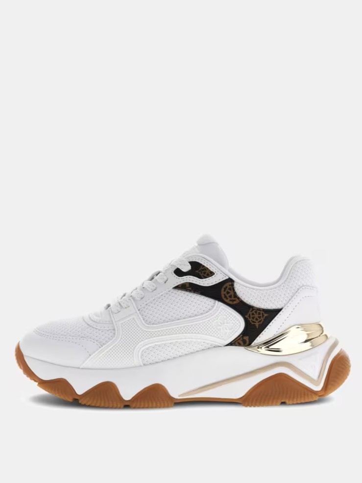 Παπούτσια γυναικεία Mazzy White Guess