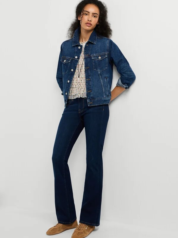 Παντελόνι τζίν low-rise bootcut fit Picadilly Blue Pepe jeans
