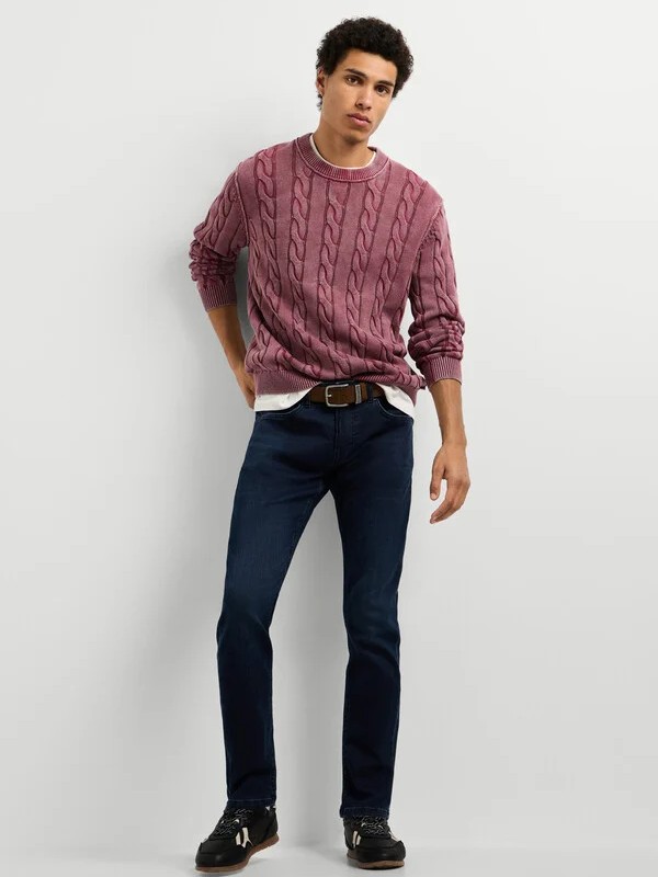 Παντελόνι τζίν Gymdigo slim fit mid-ride Blue Pepe jeans