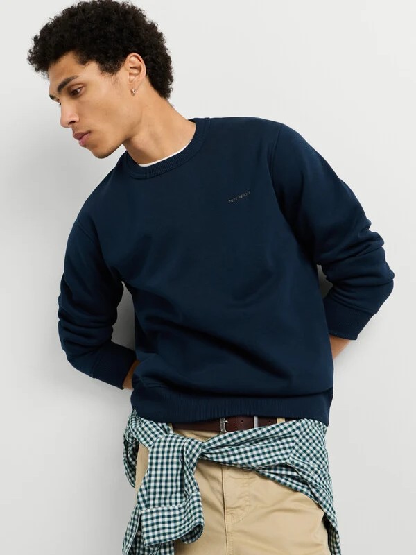 Φούτερ Jefferson crew neck Blue Pepe jeans