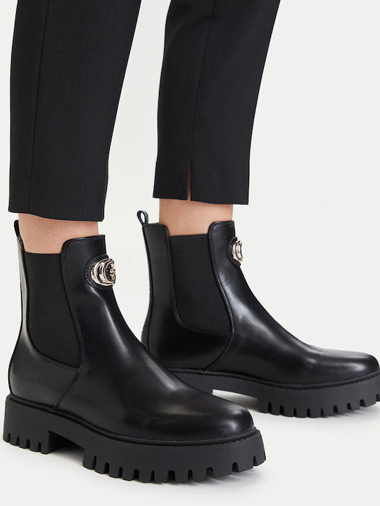 Μποτάκια γυναικεία Fida Black Guess