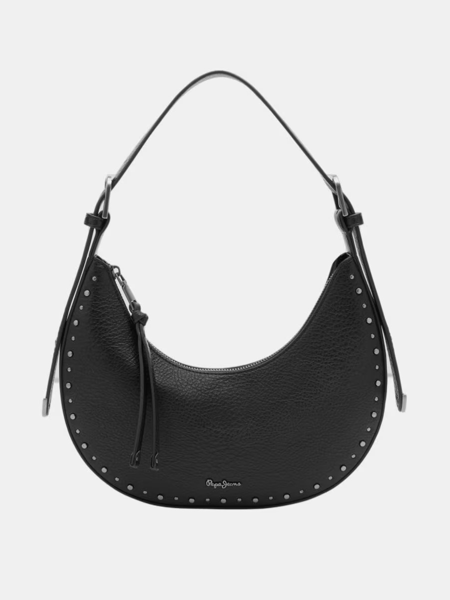 Τσάντα γυναικεία day to night Isadora Black Pepe jeans