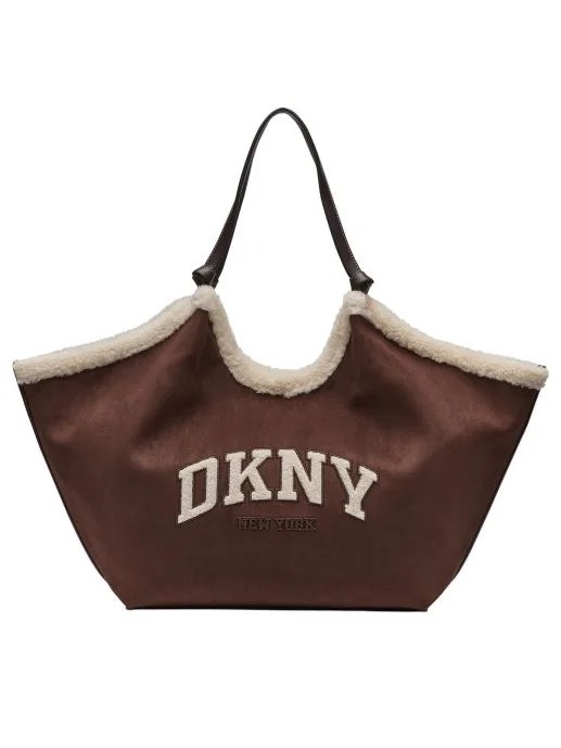 Τσάντα Paula tote handbag Dark Brown DKNY