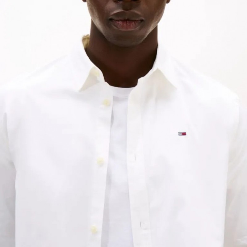 Πουκάμισο Original Stretch Classic White Tommy Jeans