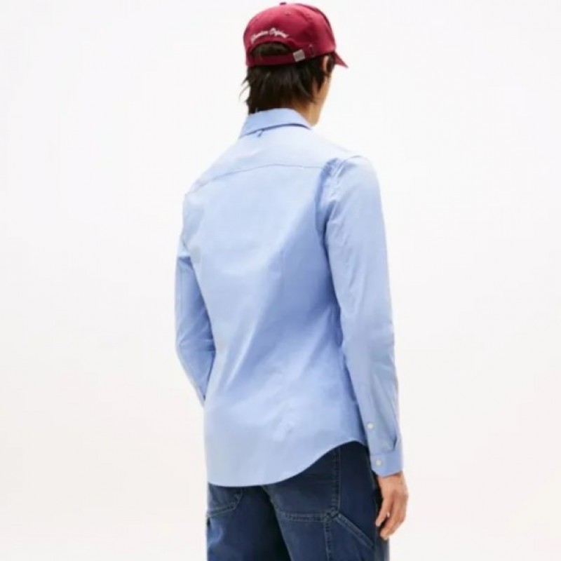 Πουκάμισο Original Stretch Lavender Lustre Tommy Jeans