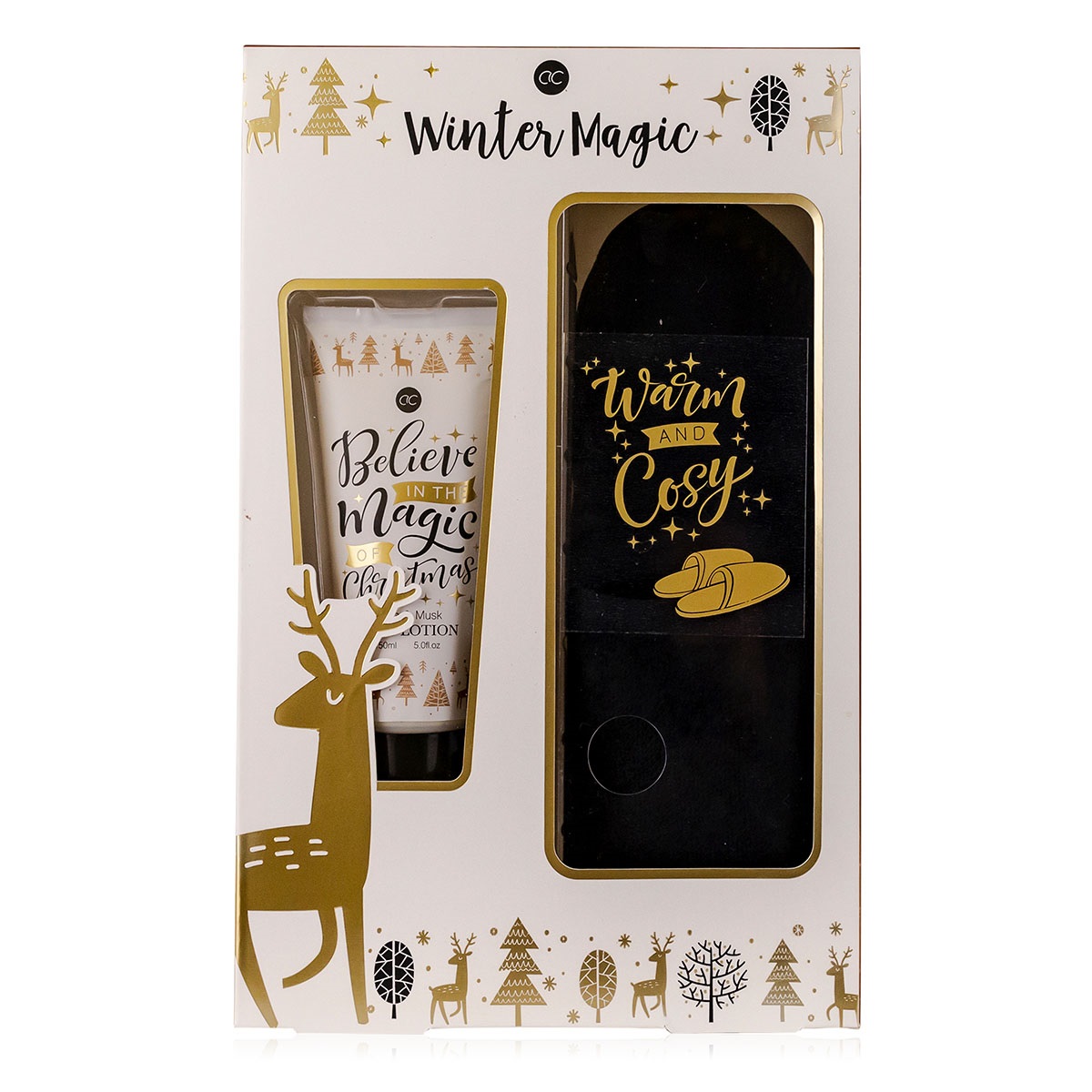 Μαγική μάσκα ποδιών και παντοφλάκια