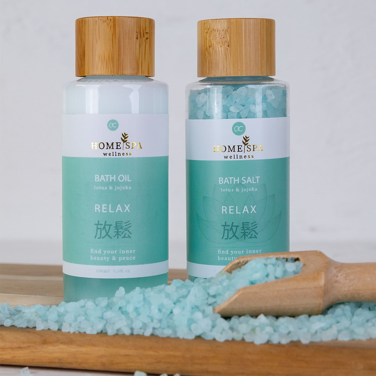 Σετ περιποίησης με αφρόλουτρο και άλατα μπάνιου, Home & Spa - Accentra