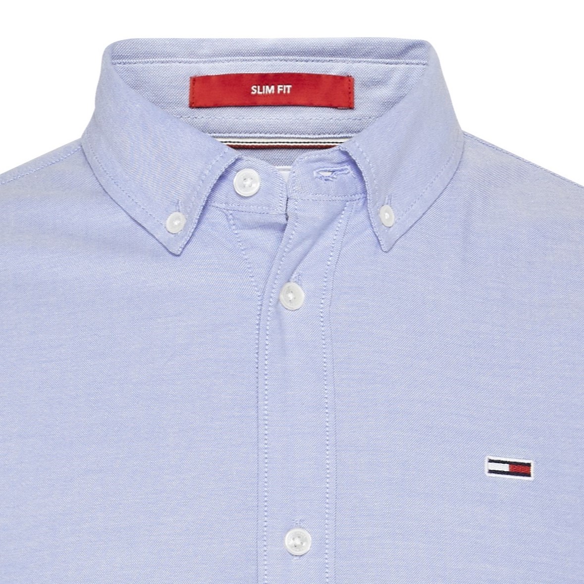 Πουκάμισο Slim Stretch Oxford Perfume Blue Tommy Jeans