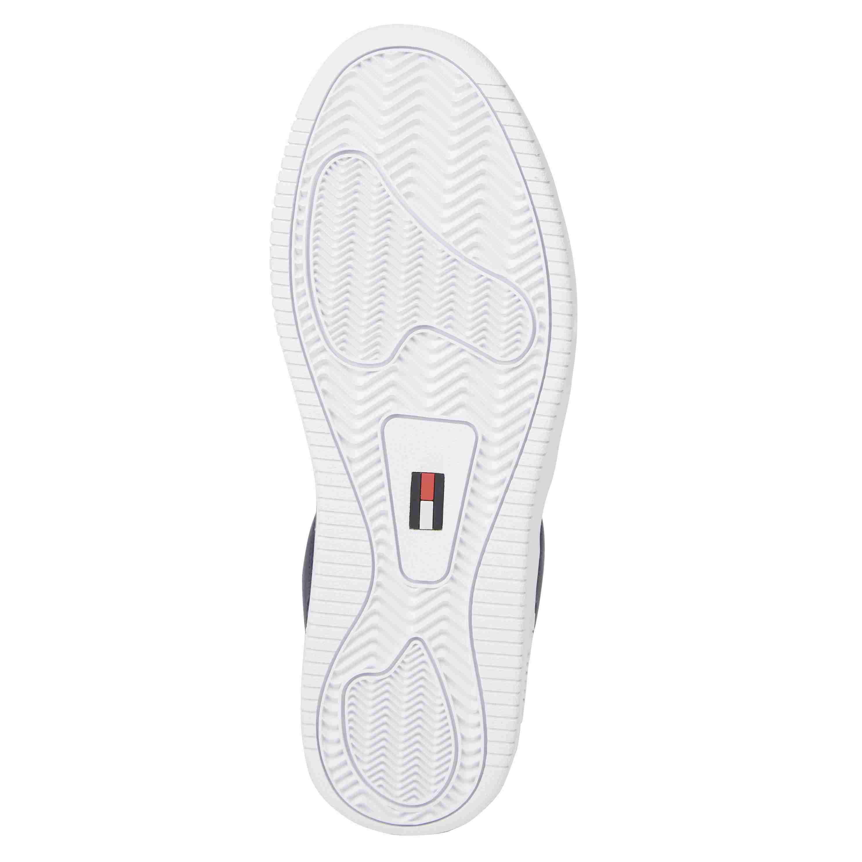 Παπούτσια ανδρικά Retro Basket White Tommy Jeans