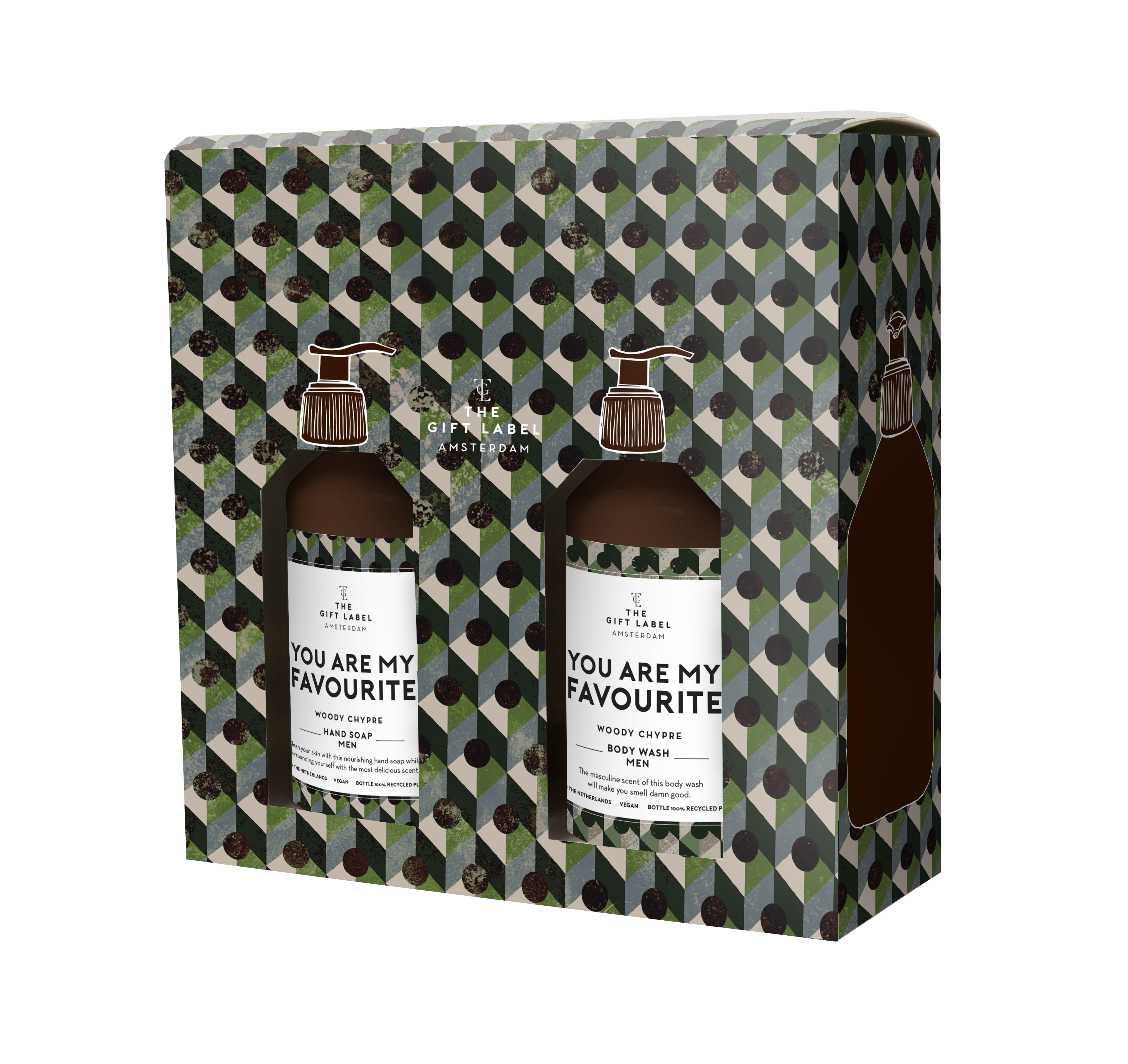 Σετ με αφρόλουτρο & σαπούνι για εκείνον, You are my favourite - The Gift Label